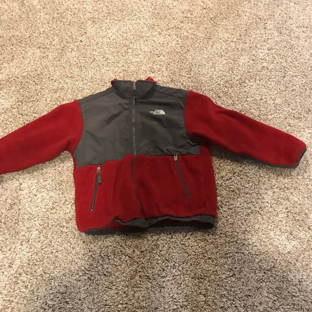 Red North Face Jacket